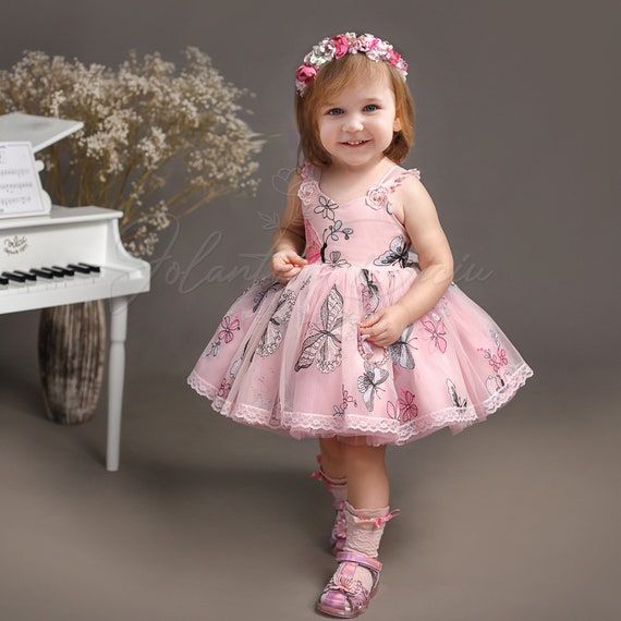 Pastel pink party dress top
