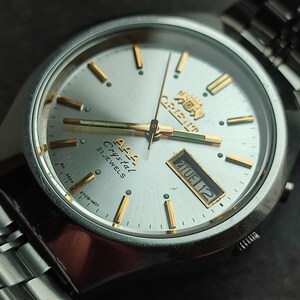 1980's ORIENT 3 Star 469A02-8A Men's Watch Vintage Japanese