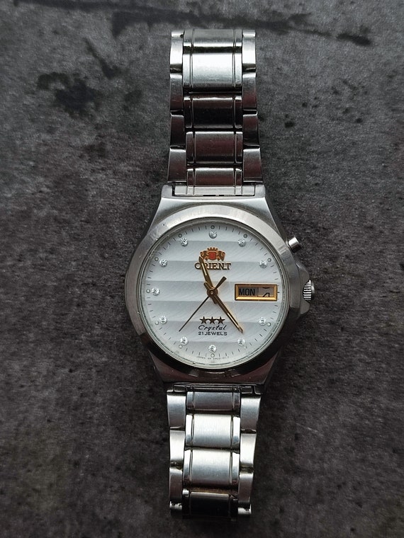 Rare 1980's ORIENT 3 Star AAA Men's Watch Vintage… - image 2