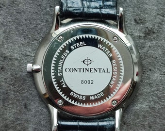 Swiss Watch CONTINENTAL Since 1924 Men's Quartz Wrist Watch in
