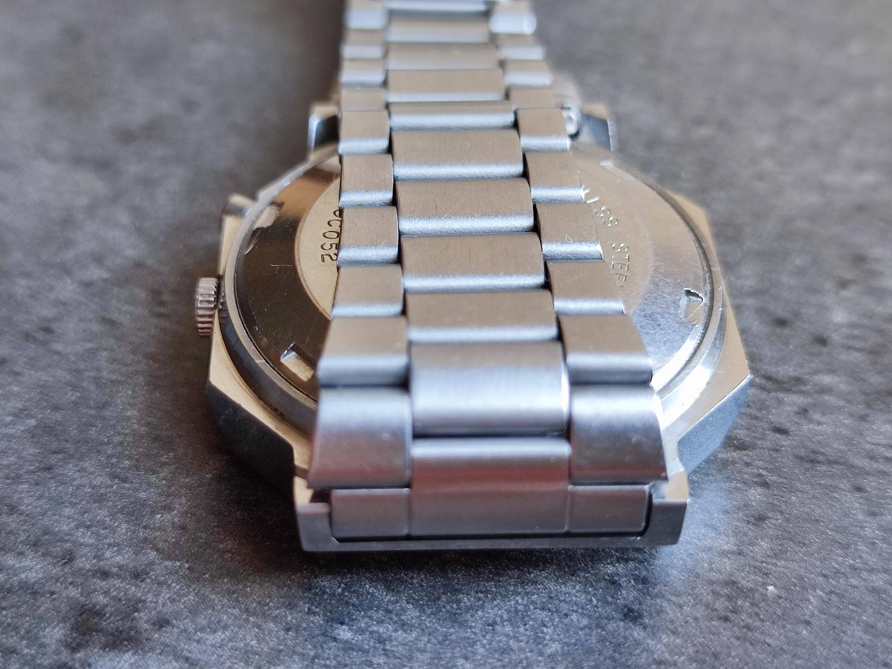 1970's ORIENT 3 Star CRYSTAL Men's Watch Vintage Mechanical