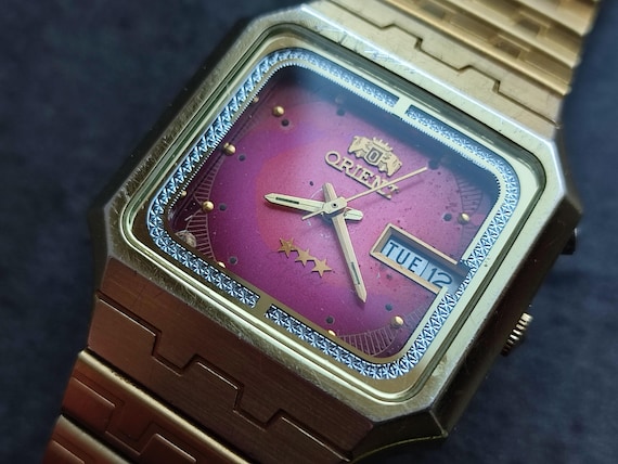 Vintage Watch ORIENT Freza KL 469ED5-41 CA Automatic Day Date