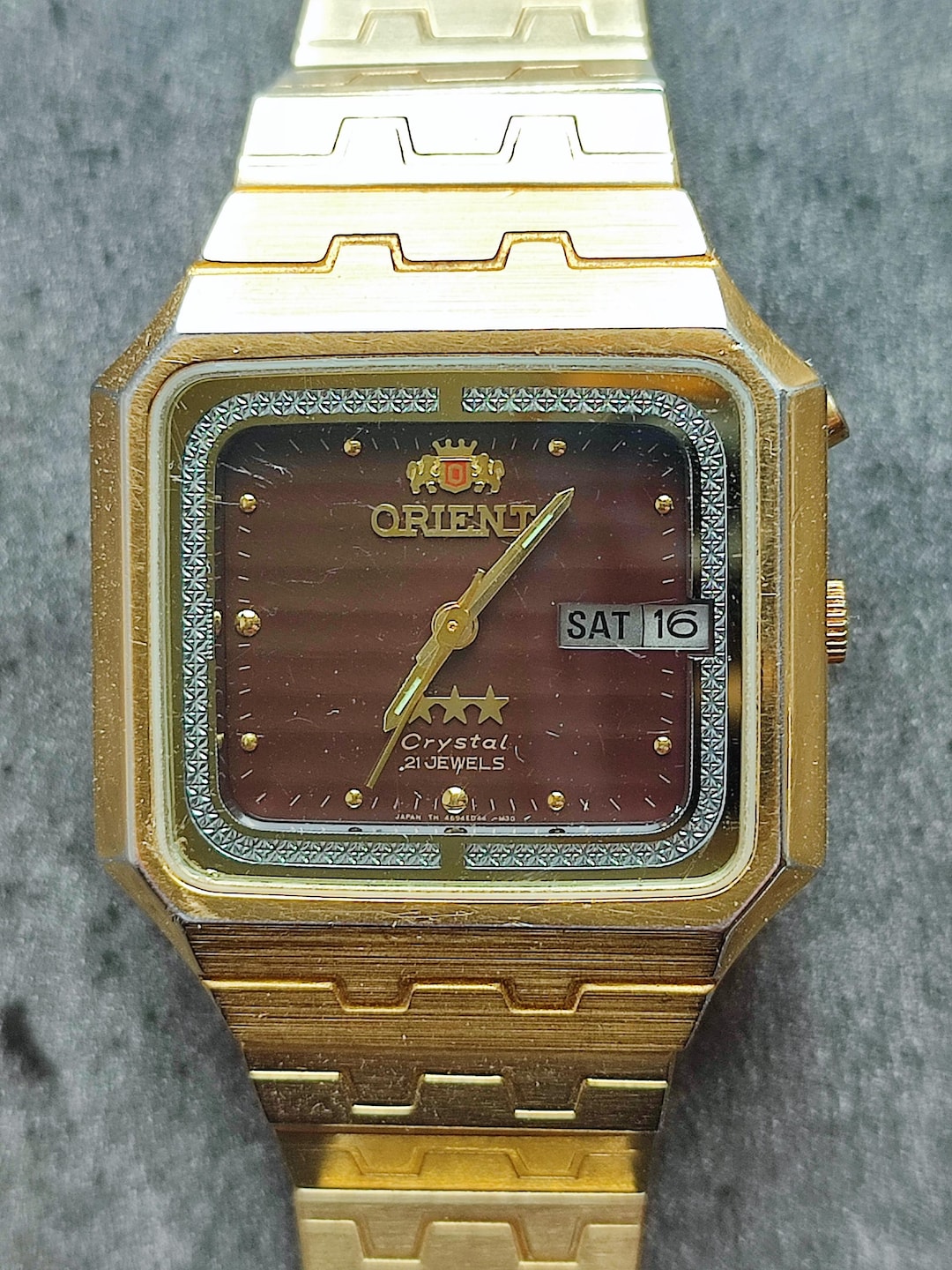 Vintage Watch ORIENT Freza EA 469ED5-40 CA Automatic Day