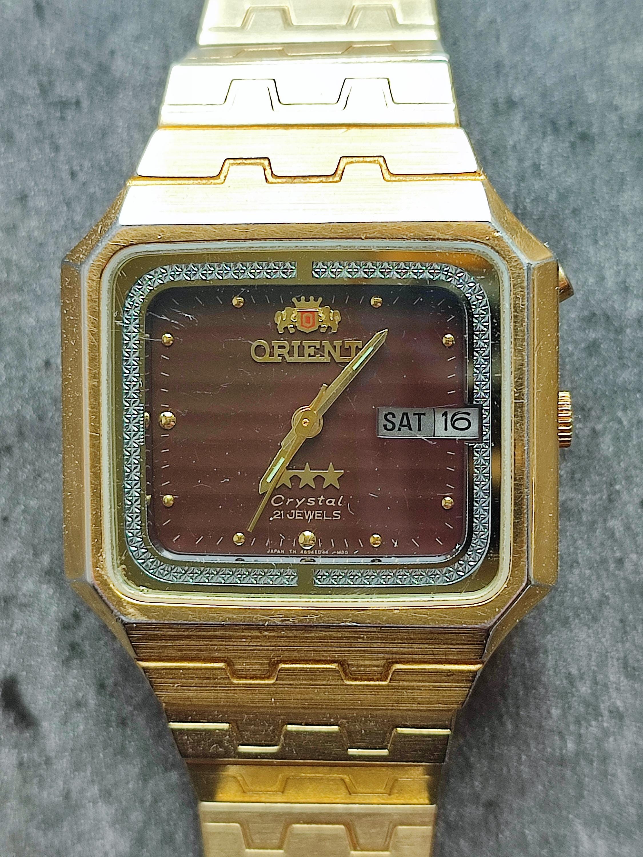 綺麗な稼働品ORIENT CAMEO MECHANICAL RING WATCH RA-AC0F09L | ORIENT: Mechanical Contemporary Watch, Metal