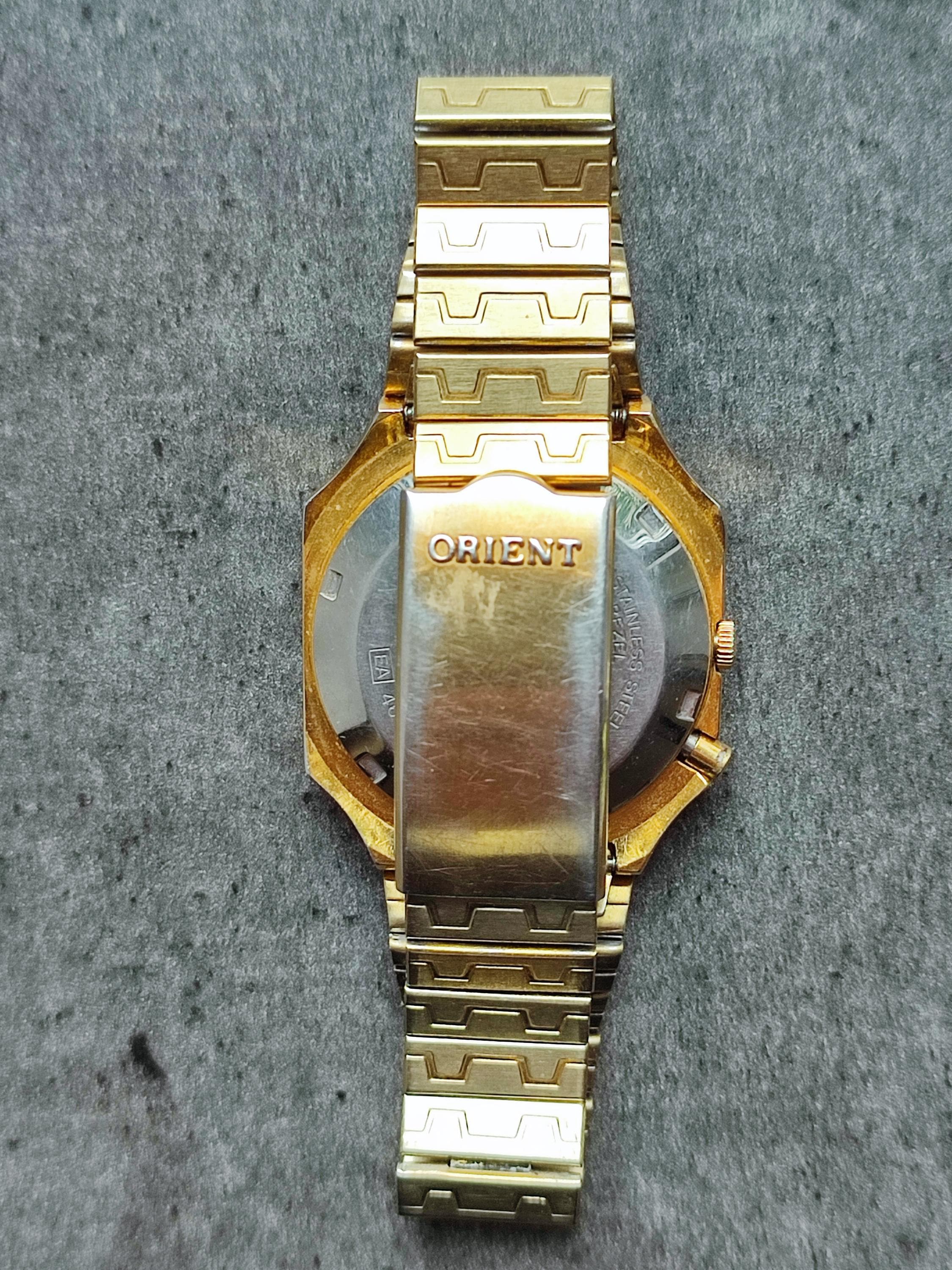 Vintage Watch ORIENT Freza EA 469ED5-40 CA Automatic Day Date