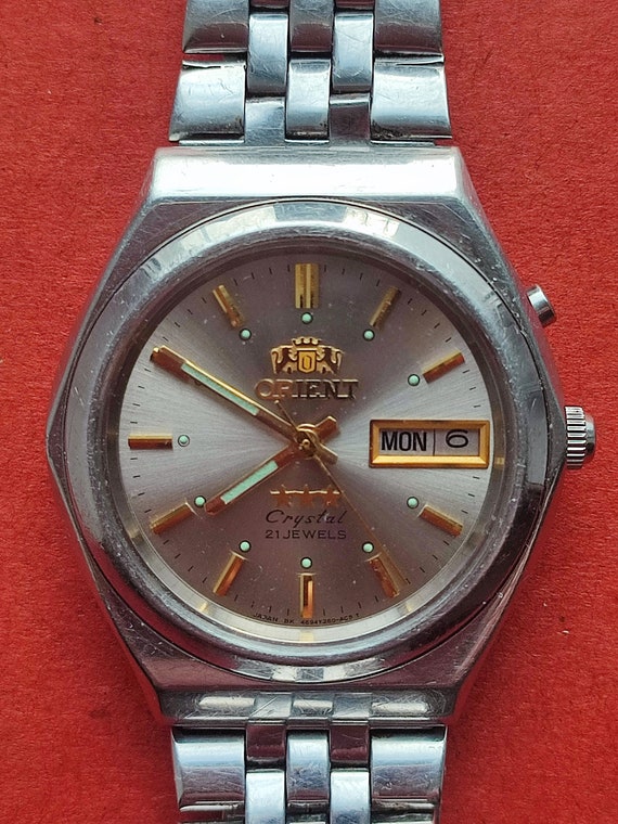 1980's ORIENT 3 Star 469WB3-61 Men's Watch Vintag… - image 1