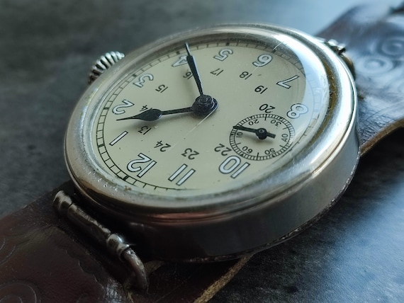 Rare vintage Soviet commander's men's mechanical … - image 10