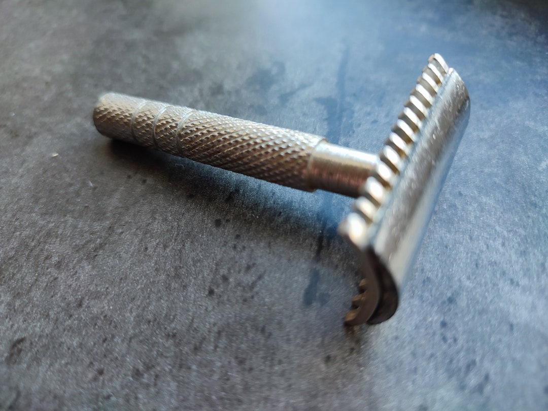 Vintage Soviet Safety Razor With Interchangeable Blade USSR Etsy
