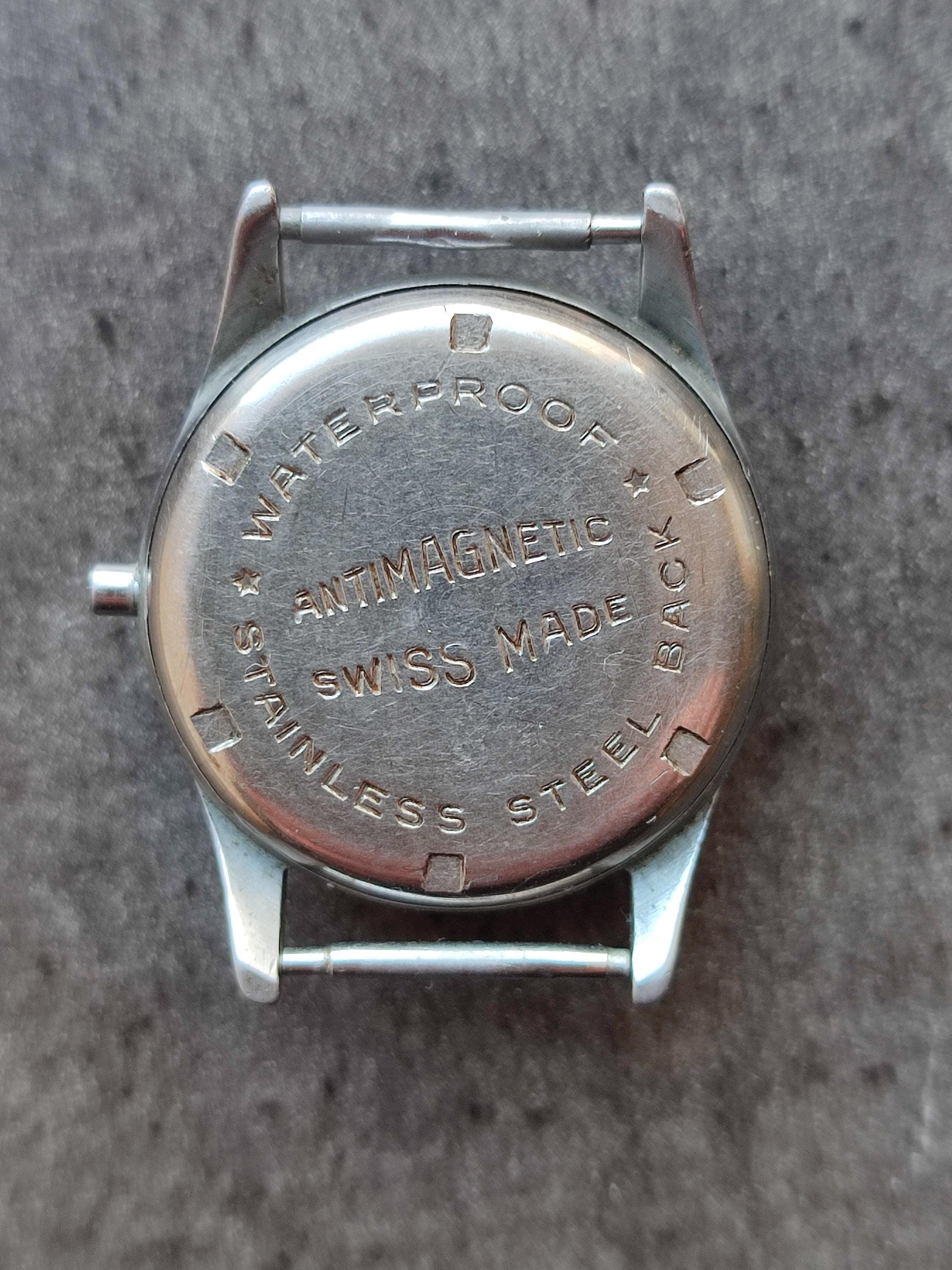 Vintage Men's Mechanical Swiss Watch ANTI-MAGNETIC Wrist Watch - Etsy