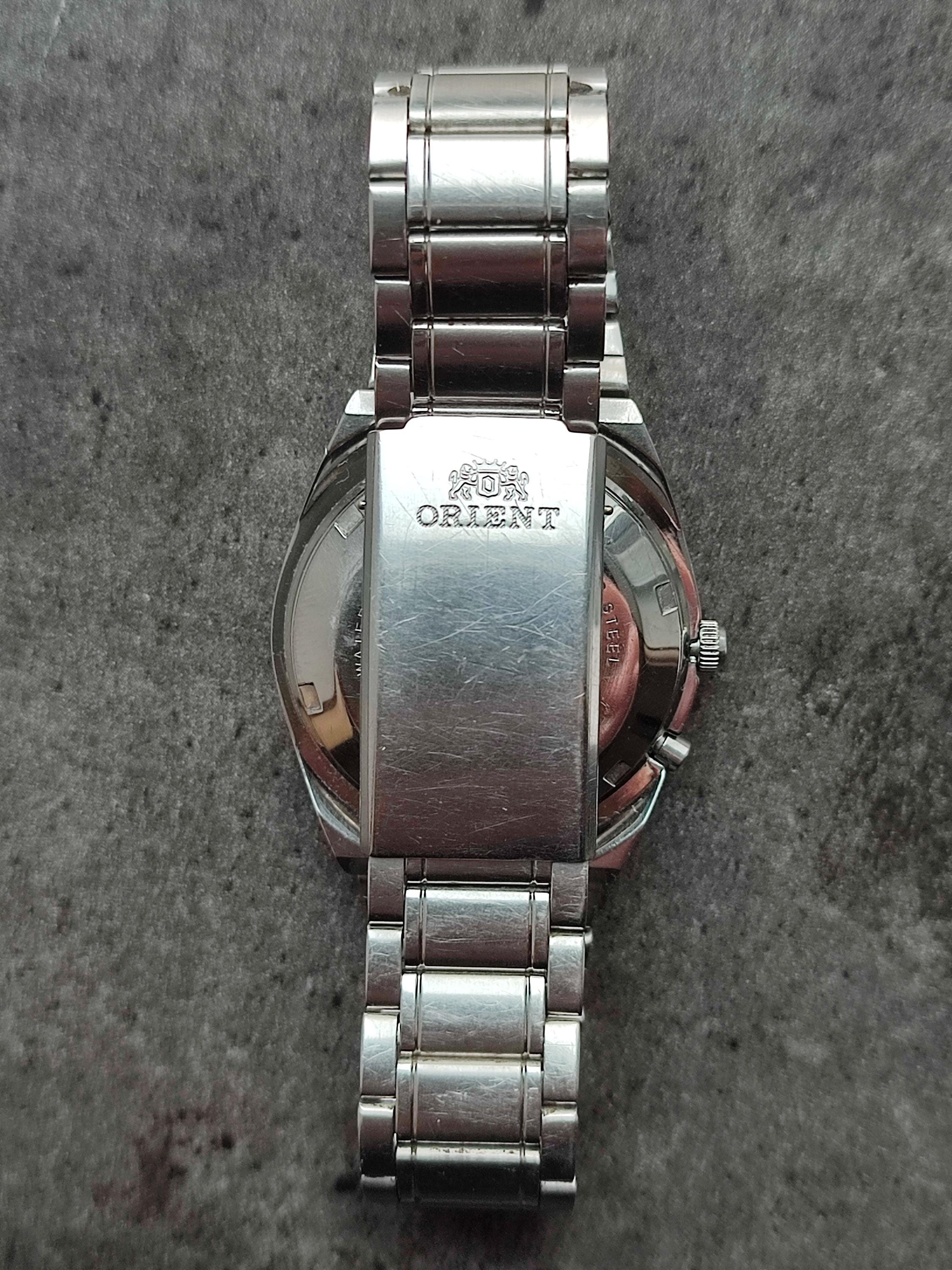 Vintage Orient 3 Star Automatic Watch, Rare Japanese EM5L-C0