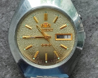 1970's Orient Watch Crystal Mexican Ultra Rare Mechanical