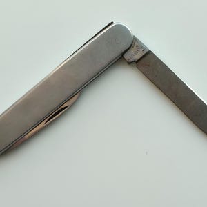 German GML ROSTFREI Folding Knife Vintage GDR 1970s Travel Knife Rare Collectible Knife