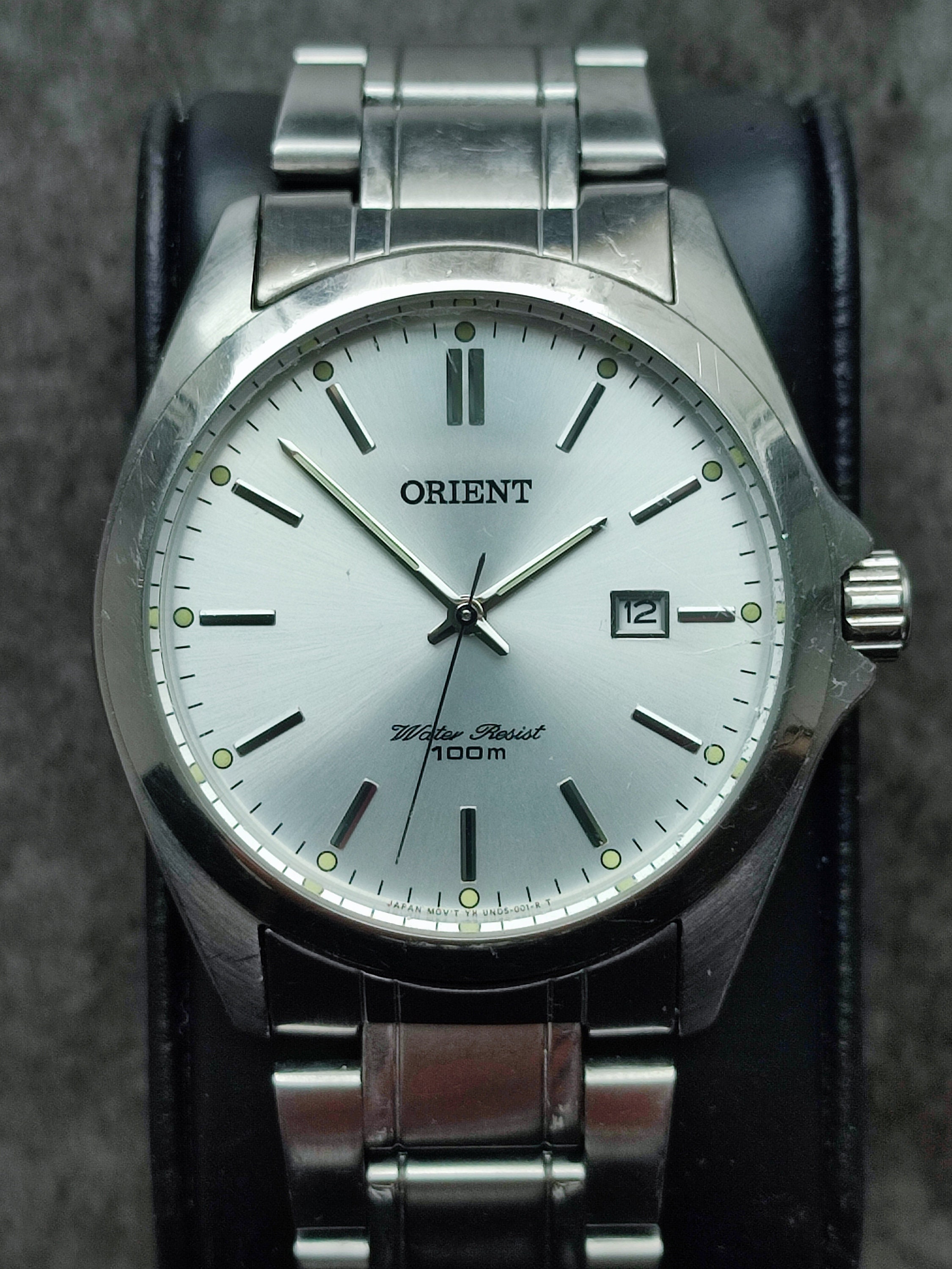 Vintage Quartz Men s Watch ORIENT UND5 C2 A Water Resistant 100m