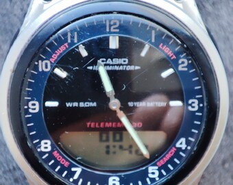 Casio wr50m telememo 30 hot sale