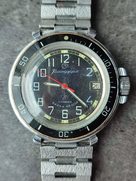 Rarest Soviet Commander's watch Vostok Wostok 2409