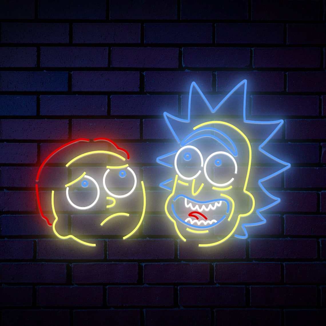 Rick Morty LED neon sign custom neon sign event neon sign | Etsy