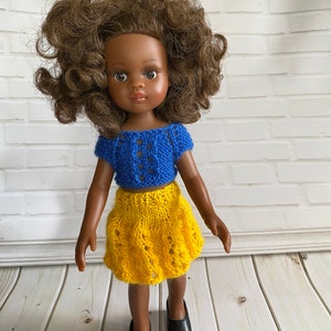 Set of clothes for Paola Reina doll Scirt and blouse for Paola Reina doll in Ukrainian style