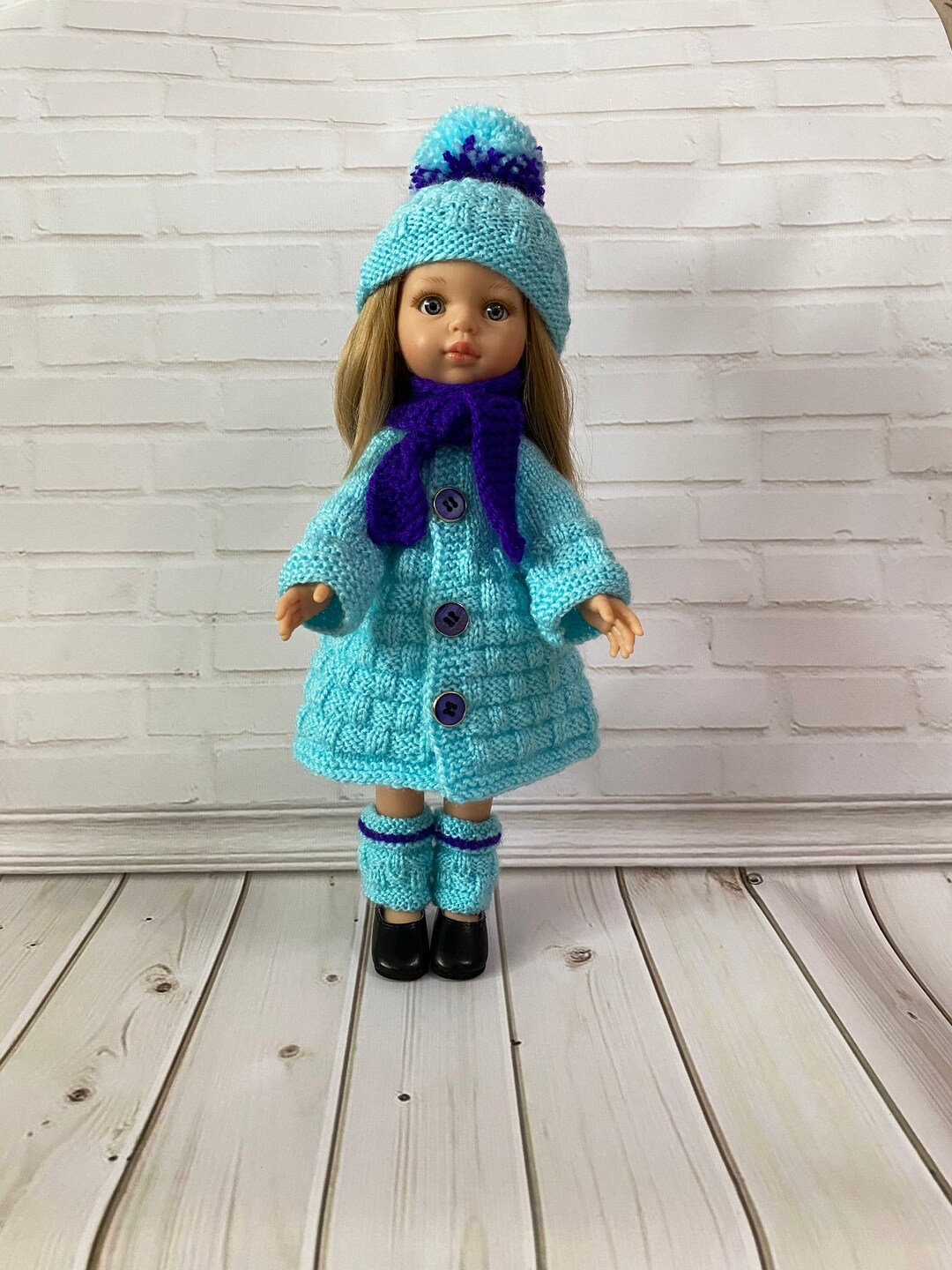 Ensemble De Vêtements Pour Poupée L-BU - Style Mignon - Pour Poupées 10,2 Et 17 Cm