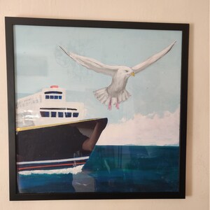The British are coming  Acrylic Painting