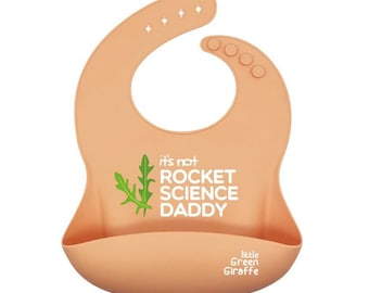 No es ciencia espacial - Regalo para el Día del Padre - Babero para bebé