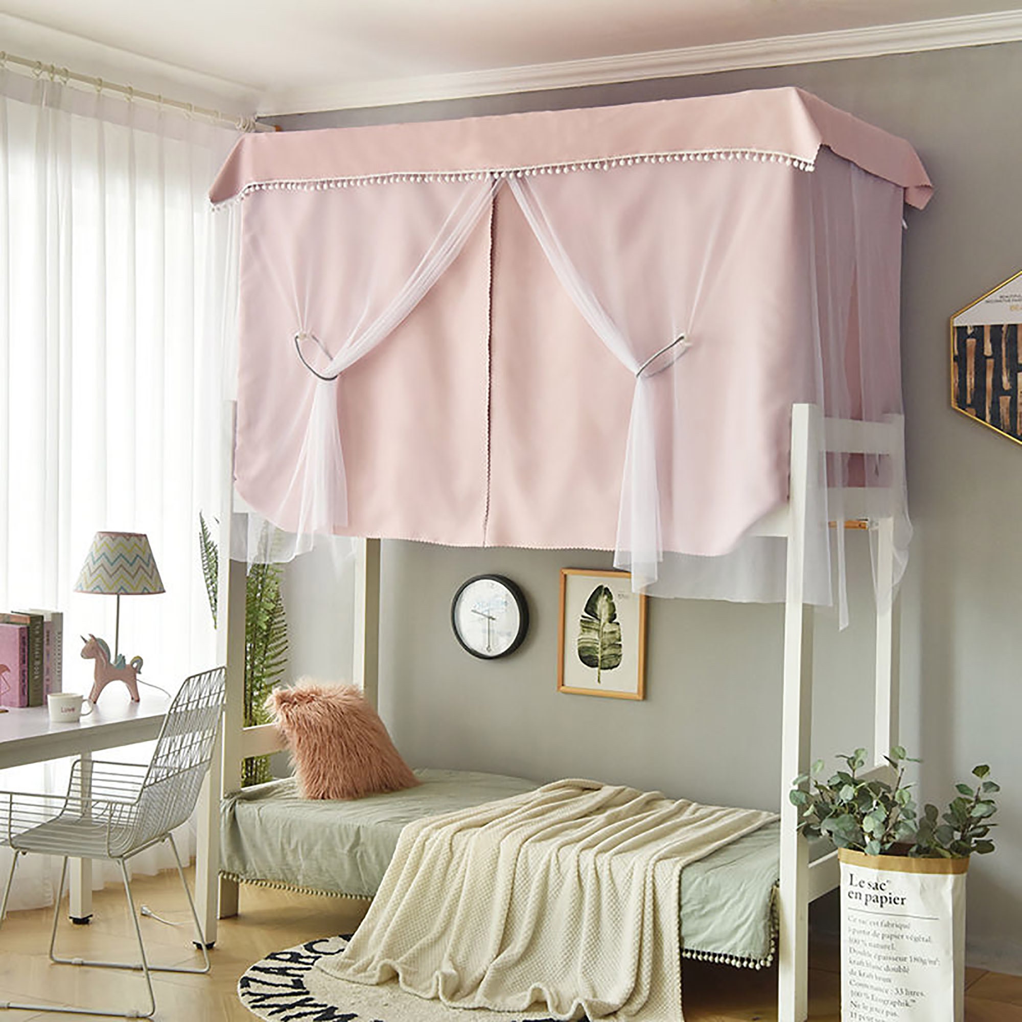 Upper Bed Curtains Bunk Bed Mosquito Nets Children Bed Etsy