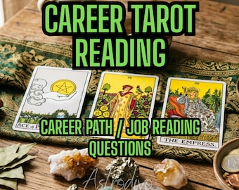 Career Tarot Reading - Professional Growth & New Job Guidance