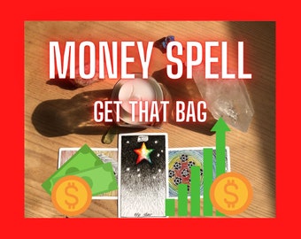 Money Spell Candle Burning get that bag manifest money into your life