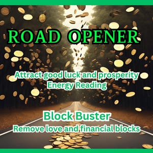 Road Opener Ritual: Remove Energy Blocks, Good Luck Spell, Energy reading