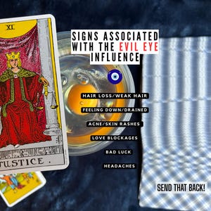 Egg Cleanse Reading - Evil Eye Removal Support, Protection and Return to Sender Divination image 5