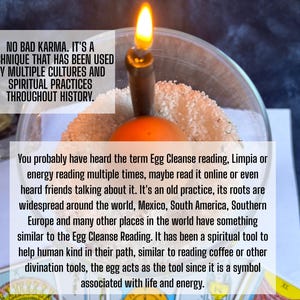 Egg Cleanse Divination - Chakra Flow, Evil Eye, Return To Sender Reading image 6