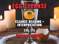 Egg cleanse psychic energy reading return to sender protection spell candle remove evil eye - evil eye protection empath protection