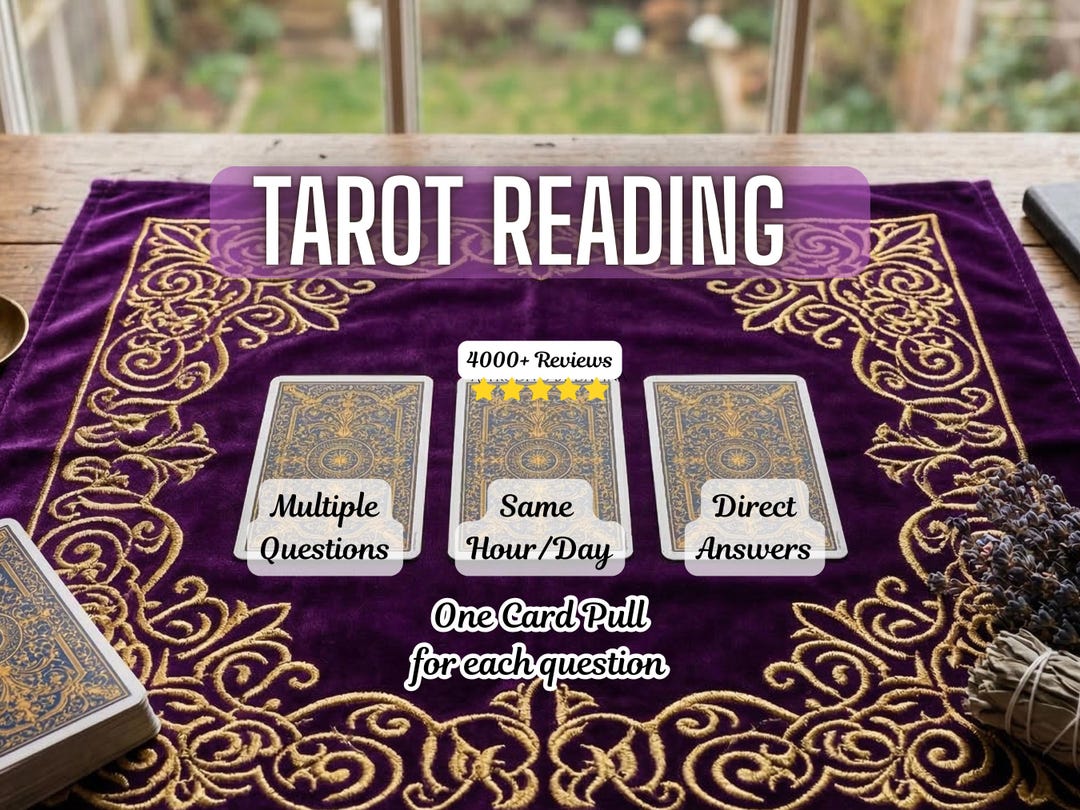 Same Day Tarot Card Reading - Love, Career, Spiritual Guidance - Etsy