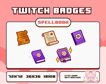 Odznaki za Księgę czarów / Księgę magii dla Twitcha
