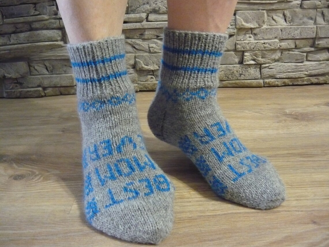 Personalized Socks for Mother Mother's Day Gift Best Mom Etsy