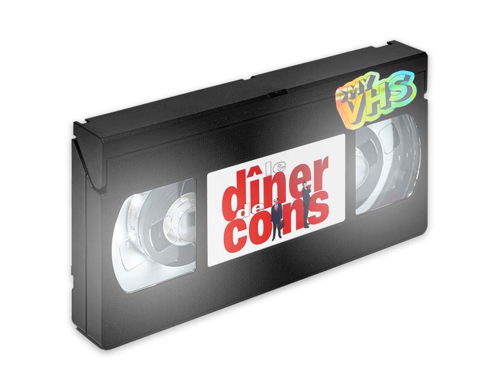 Le Diner de Con Retro My Vhs Lamp 80's/90's, Art Work, Top Quality Amazing Gift For Any Movie Cinema