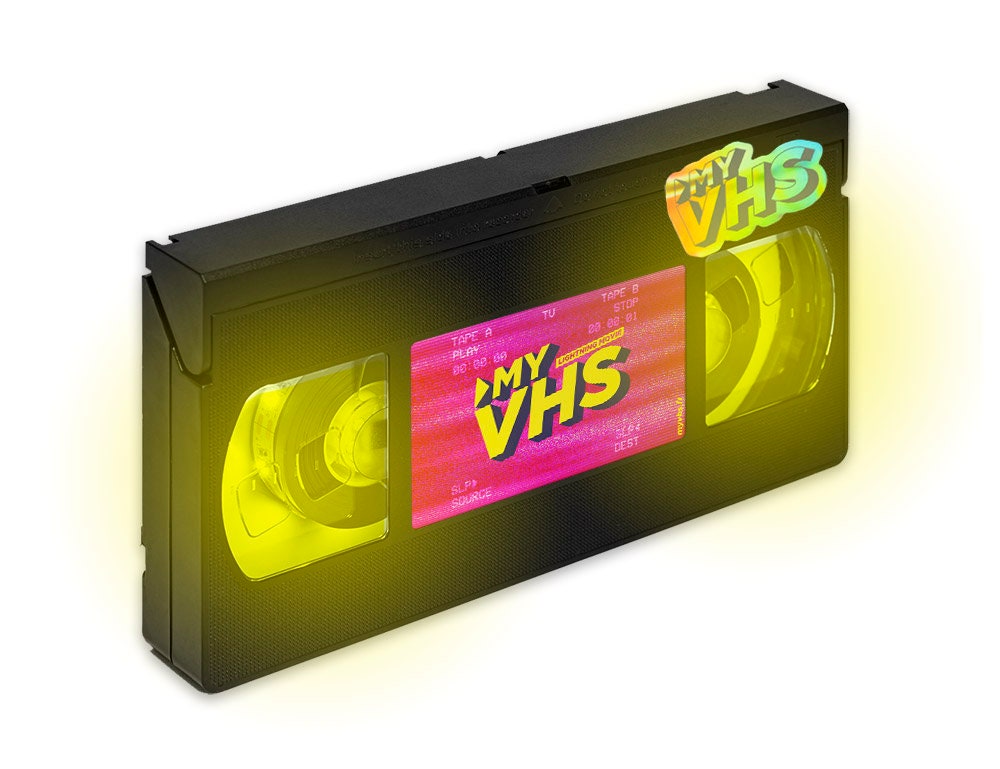 Personnalisez Votre Retro My Vhs Lamp 70's/80's/90's, Art Work, Top Quality Amazing Gift For Any Mov