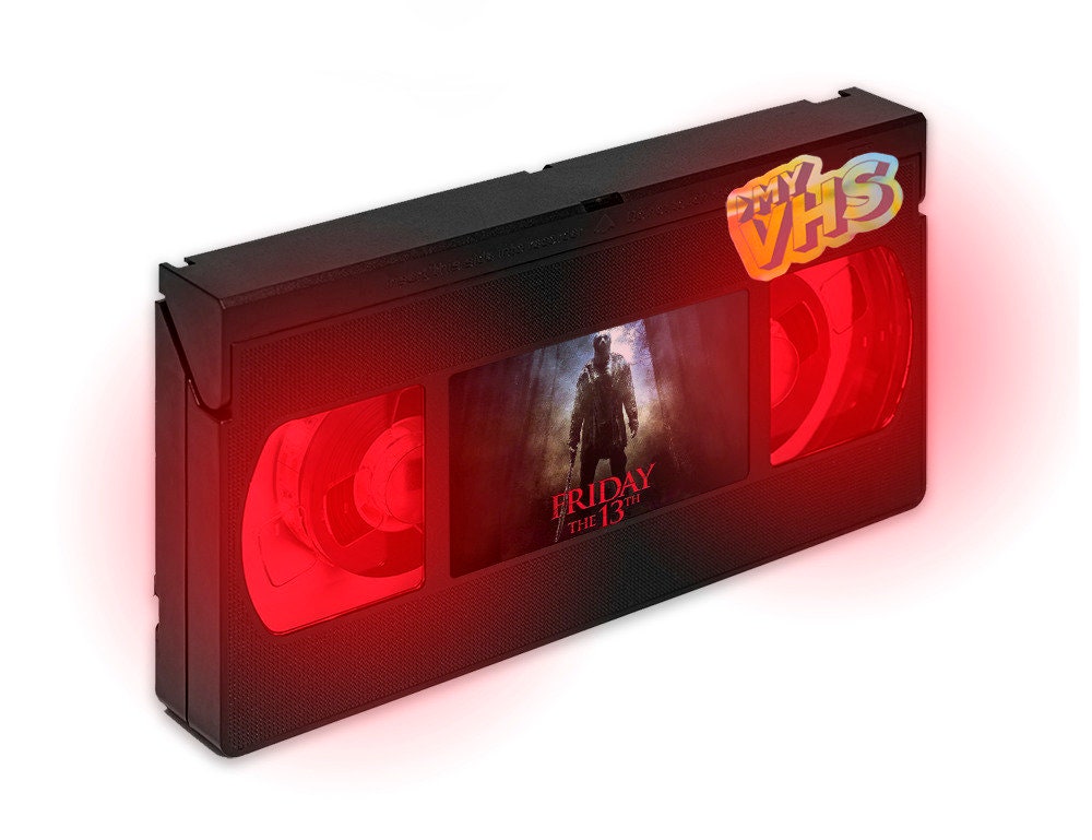 Vendredi 13 | Friday The 13Th Retro My Vhs Lamp 70's/80's/90's, Art Work, Top Quality Amazing Gift F