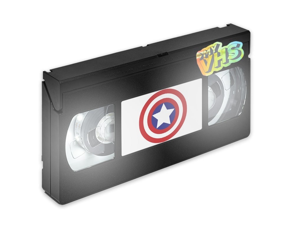 Lampe Rétro My Vhs Captain America | 90S/80S, Veilleuse, Cinéma, Décoration Intérieure Chambre Burea