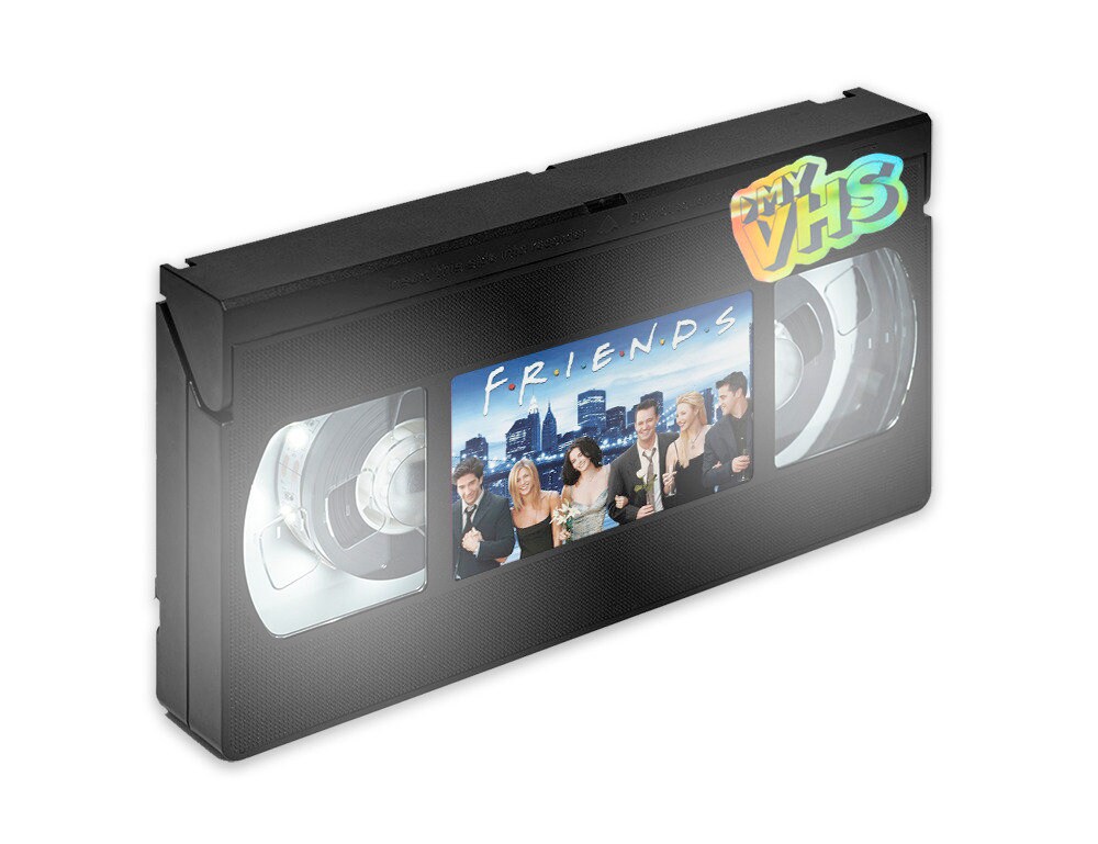 Friends Retro My Vhs Lamp 70's/80's/90's, Art Work, Top Quality Amazing Gift For Any Movie Cinema Fa