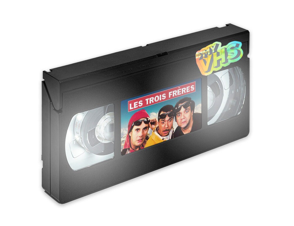 Les Trois Frères Retro My Vhs Lamp 70's/80's/90's, Art Work, Top Quality Amazing Gift For Any Movie 