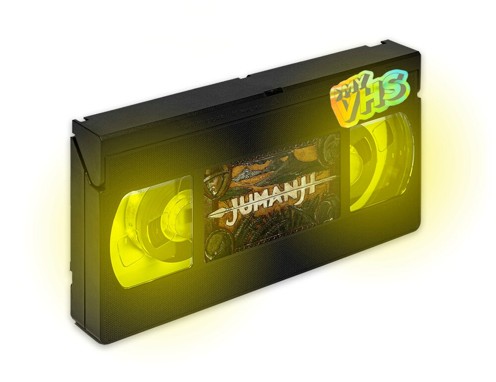 Jumanji Retro My Vhs Lamp 70's/80's/90's, Art Work, Top Quality Amazing Gift For Any Movie Cinema Fa