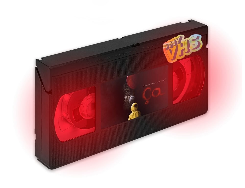 Ça - Il Est Revenu | It Retro My Vhs Lamp 80's/90's, Art Work, Top Quality Amazing Gift For Any Movi