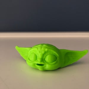 Puking Grogu Baby Yoda Zahnpasta Topper