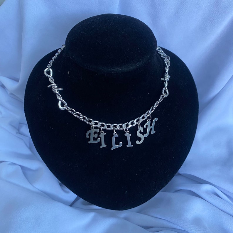 Billie eilish necklace diamond Clearance