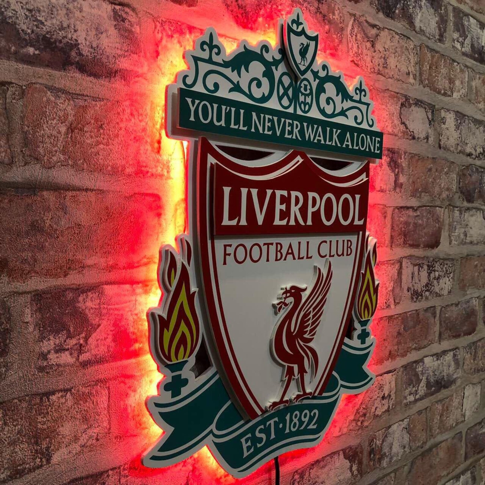 Liverpool Logo. Liverpool Sign. Liverpool LED. Liverpool. | Etsy