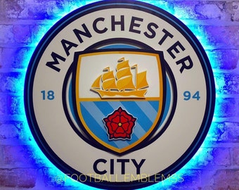 Manchester City Logo Etsy
