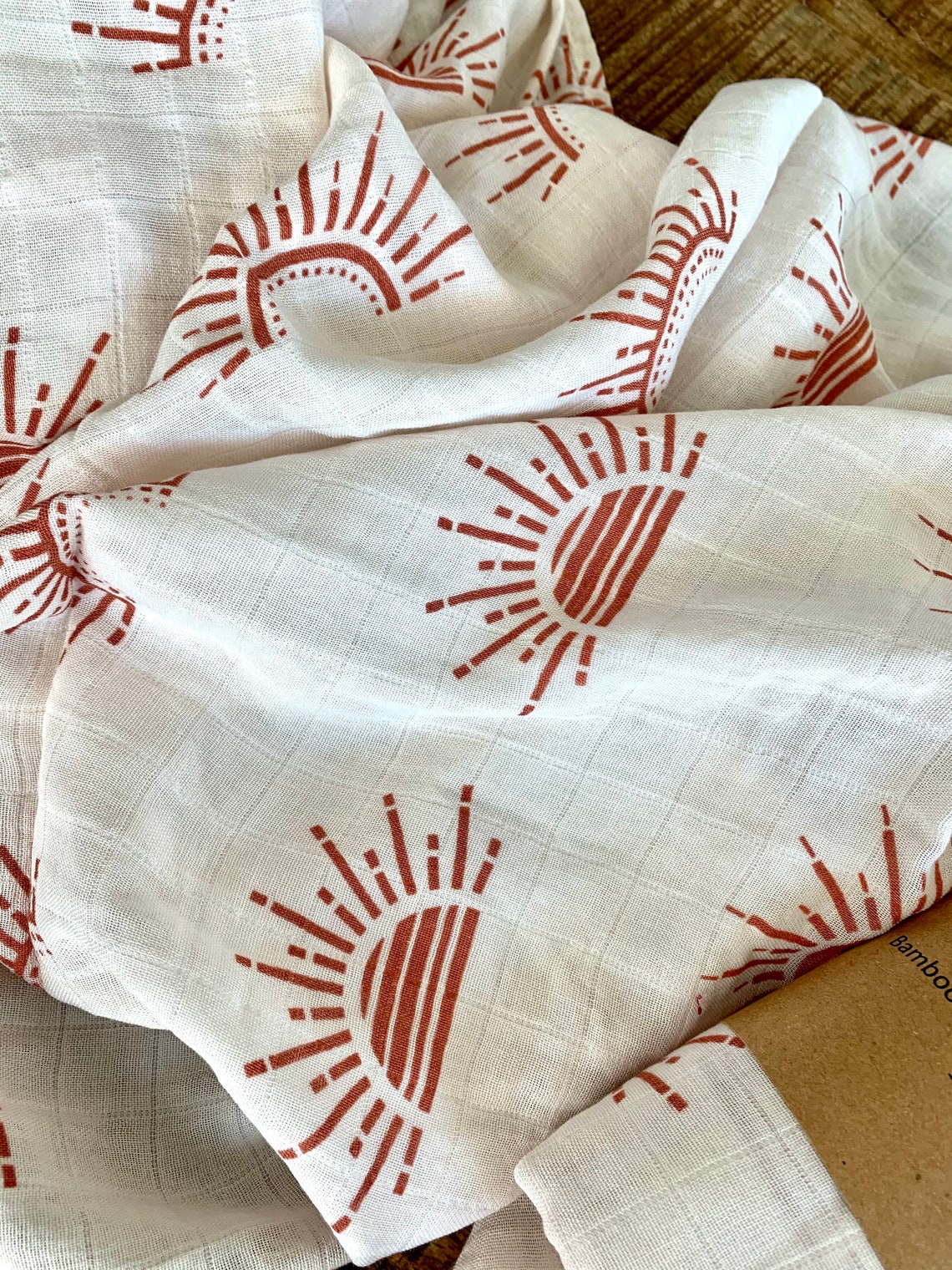 Boho sun muslin swaddle swaddle blanket muslin blanket Etsy
