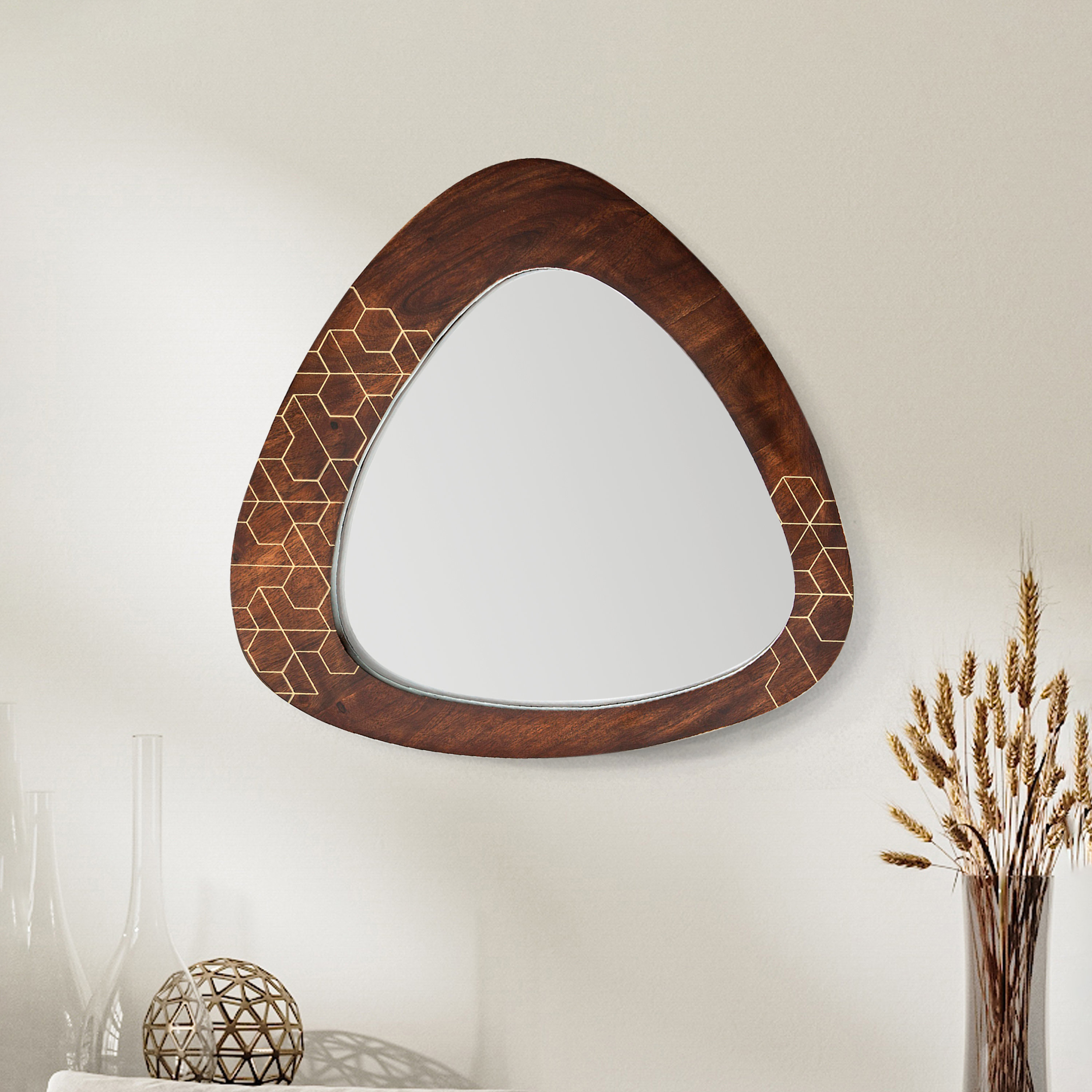 Buy Large Round Mirror Online In India -  India