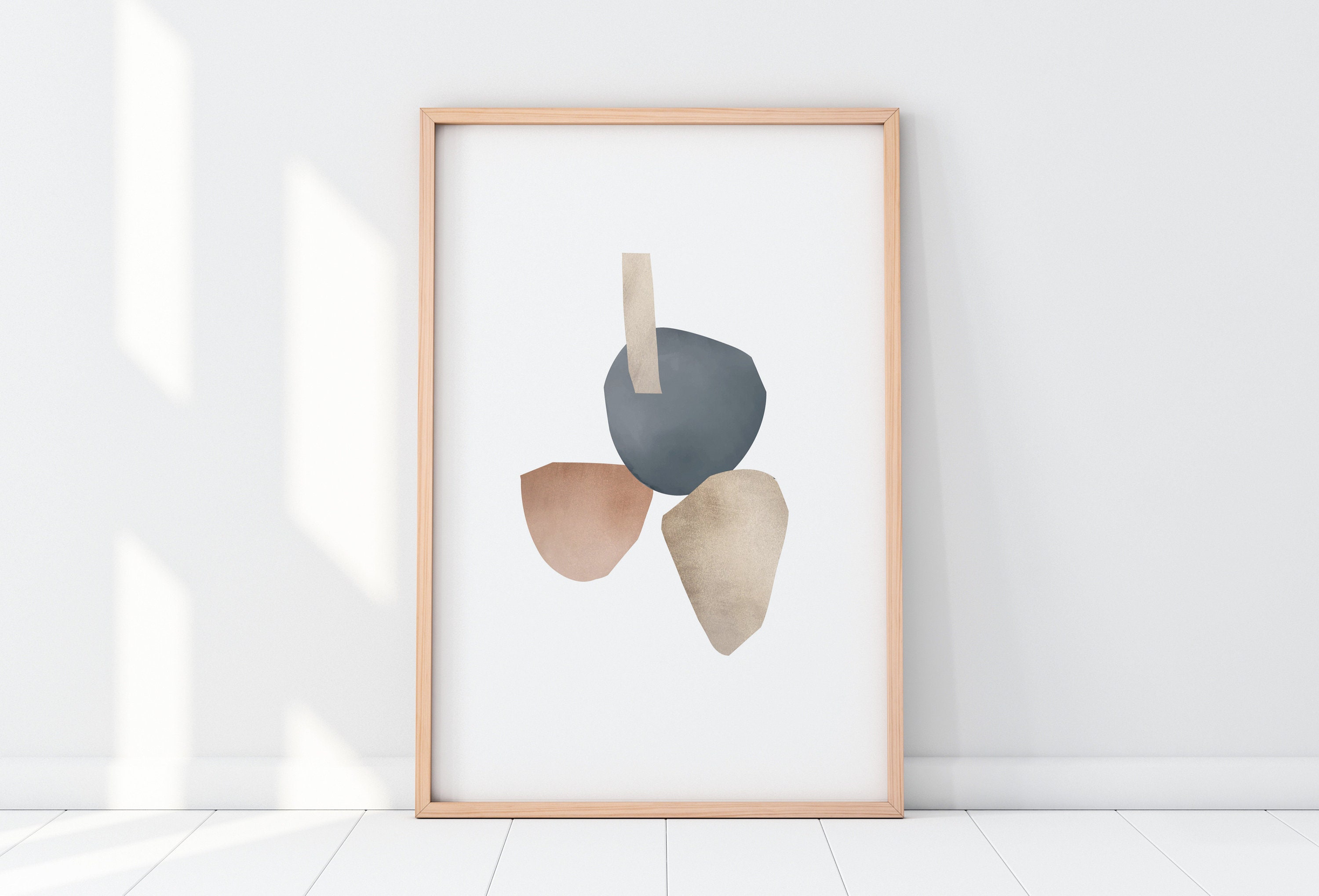 Abstract living room wall art prints. Minimalist and modern | Etsy