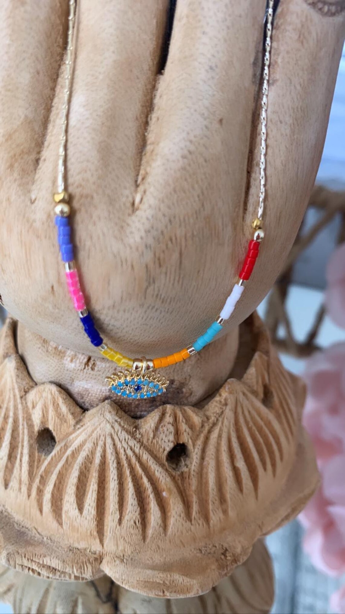 Evil Eye Anklet Eternity Anklet Blue Devil Eye Protection Etsy